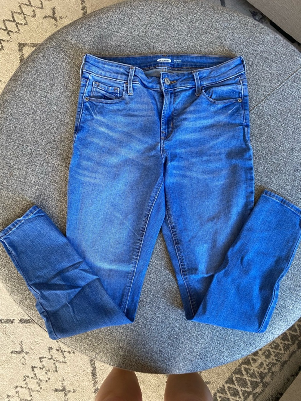 ‼️2 for $15‼️ Old Navy Mid-Rise Blue Women's Skinny Jeans